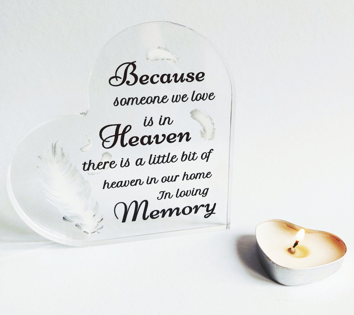 Cadeau - Hart - Love - Herdenking - Gemis - Geschenk - Kado - Troost - Heaven - Hemel op Prijzenvolger.com