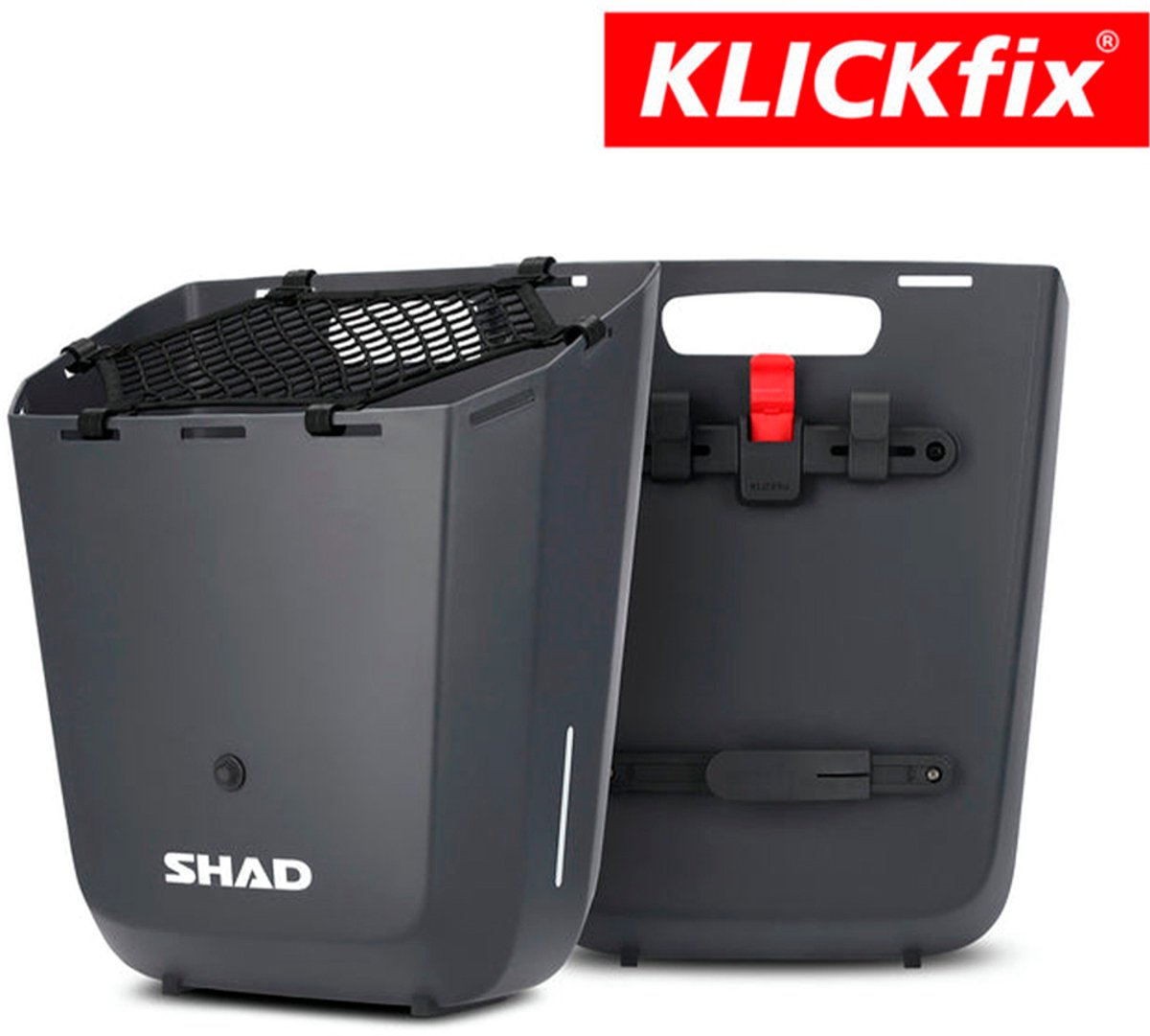 Shad Daily Bike Box Quick Release 20l Voorkorf Zwart