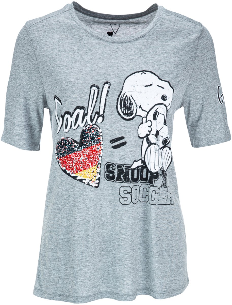 Frogbox • grijs t-shirt goal • maat 36
