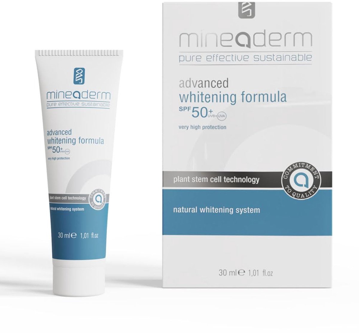 Mineaderm Skin Color Organizer Care Cream SPF 50+ Advanced Whitening Formula 30 ML