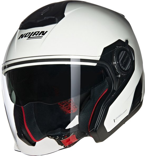 Nolan N40-5 06 Classico 305 Wit Metal Jethelm - Helm