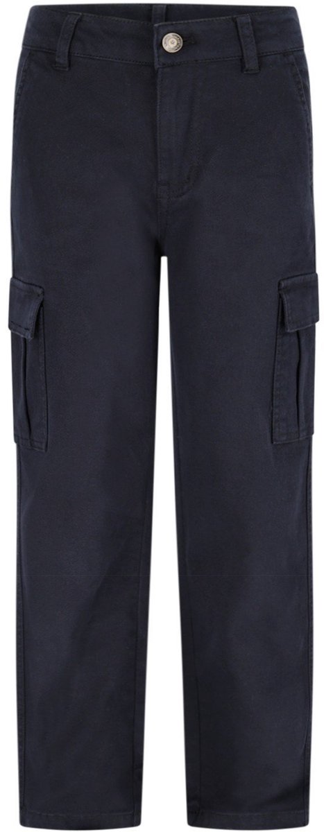 Like Flo winter twill cargo broek jongens - navy blauw - Frankys