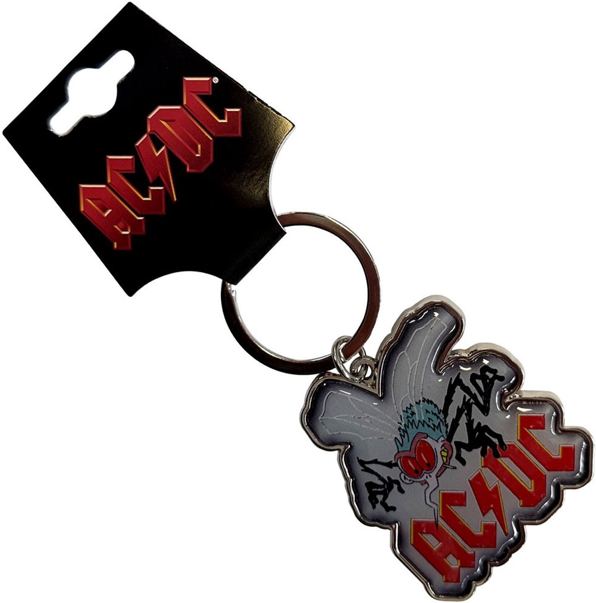 AC/DC - Fly Sleutelhanger - Grijs