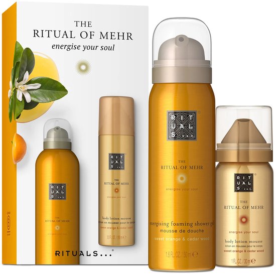 Rituals Mehr - Travel Set - Shower Gel 50 ml - Body Lotion 30 ml