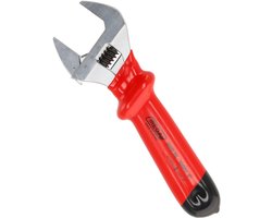 Irega 92 VDE Geïsoleerde Moersleutel 8 Inch – Verstelbare Sleutel – Chroom – Rechtsdraaiend – Bek 39 mm