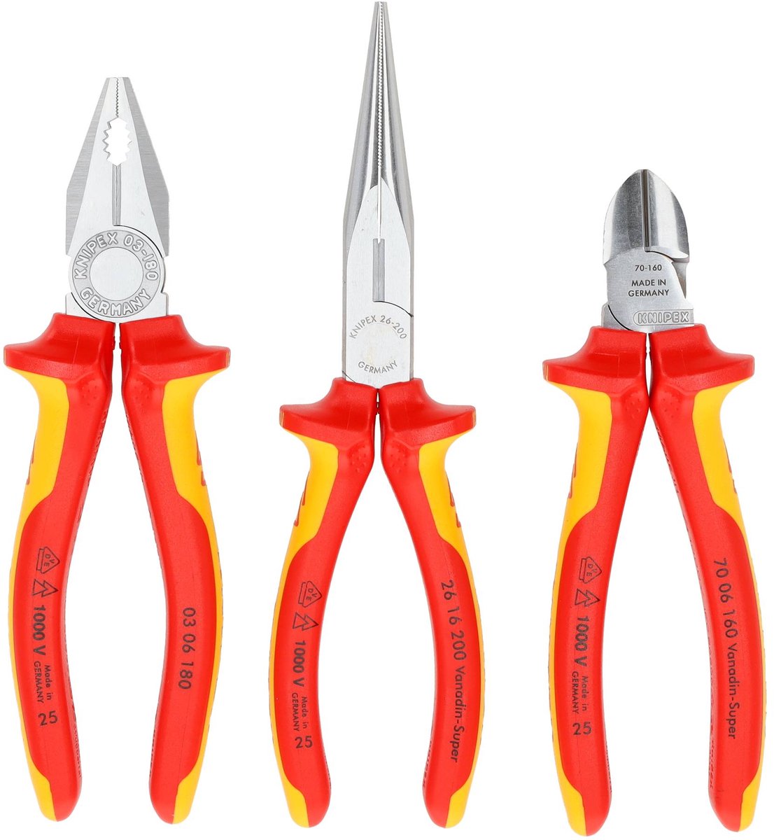 Klešta Knipex Electro set 3 u 1 00 20 12