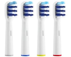 Opzetborstels Trizone passend op Oral-B 4 stuks Ovaal