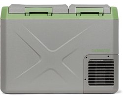Steamy-E Dual Zone Elektrische Compressor Koelbox - Dual Zone - 32 liter - 12V en 230V - voor auto en camping - Grijs