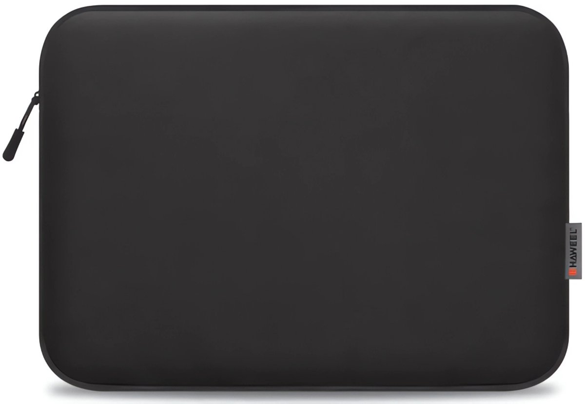 Premium 13 Inch Laptop Sleeve | Waterdichte Aktetas met Rits | Beschermende Tas voor 12 tot 13,5 Inch Laptops, MacBook en Ultrabook Zwart