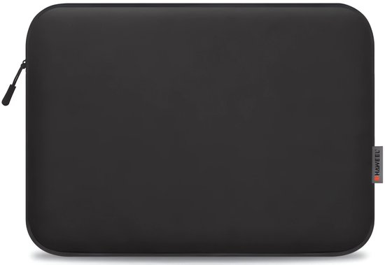 Premium 13 Inch Laptop Sleeve | Waterdichte Aktetas met Rits | Beschermende Tas voor 12 tot 13,5 Inch Laptops, MacBook en Ultrabook Zwart