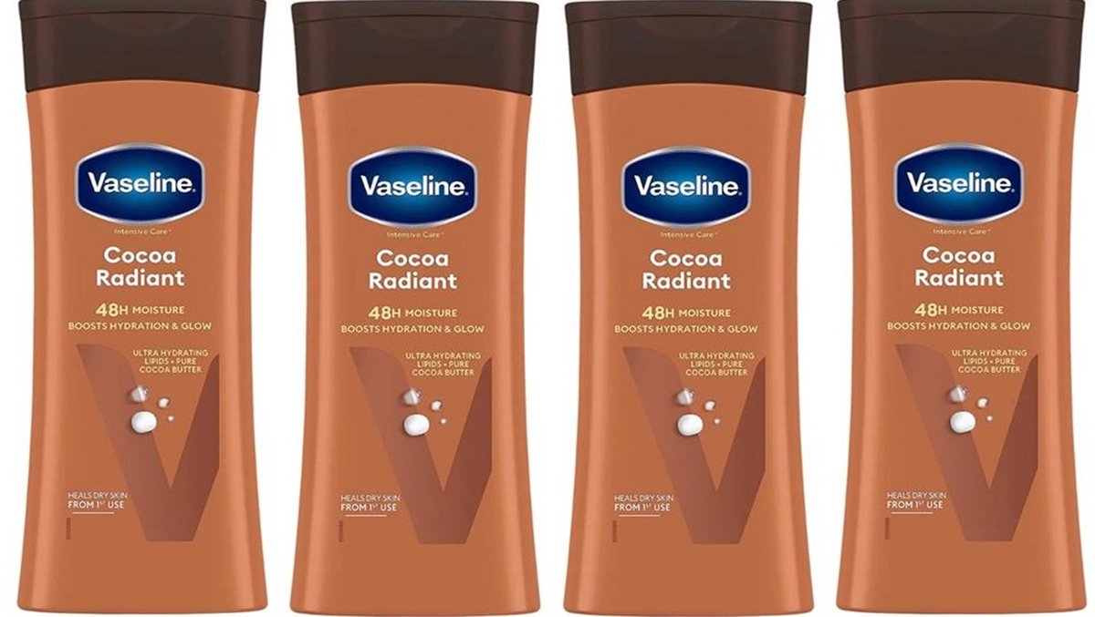 Vaseline Bodylotion Cocoa - 4 x 400 ml