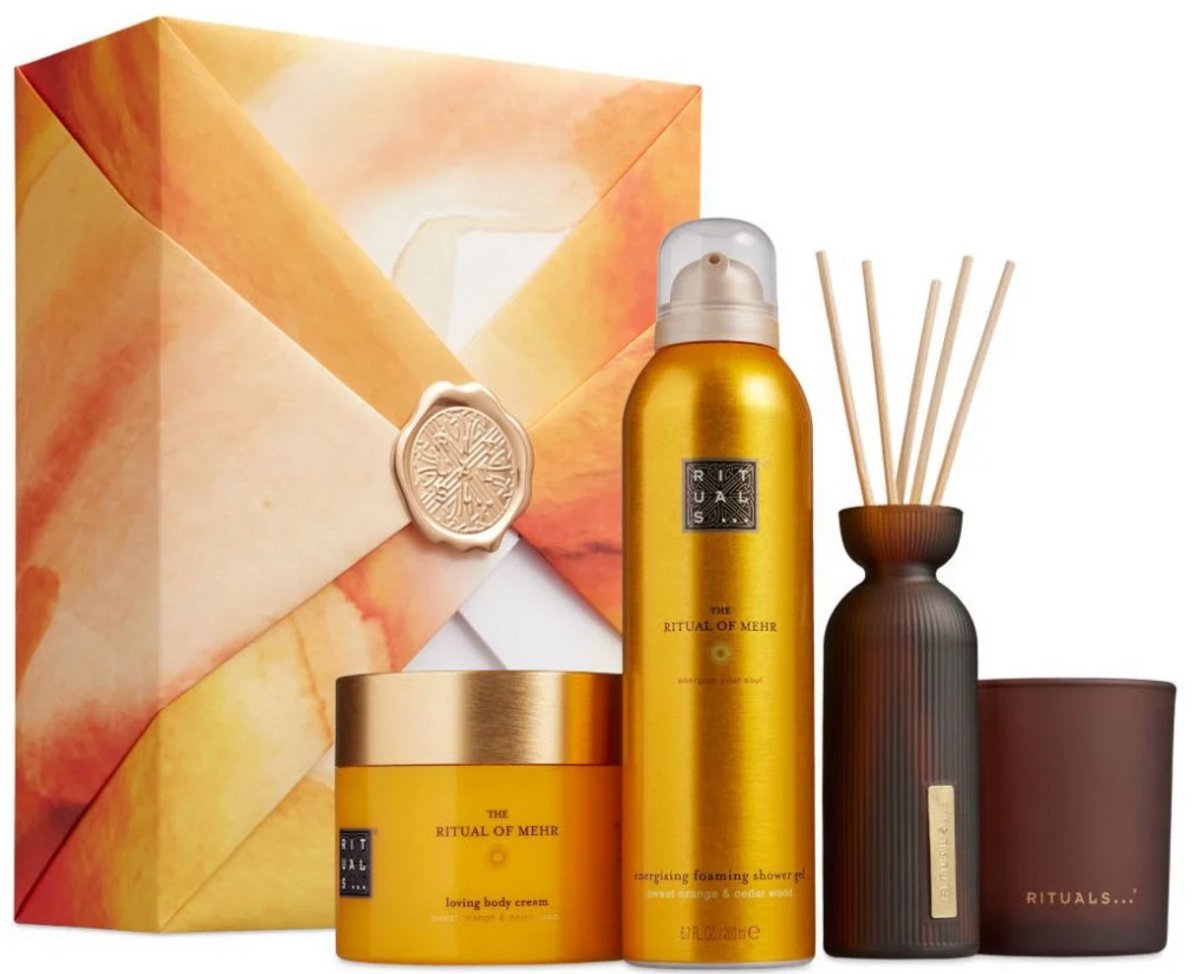 RITUALS The Ritual of Mehr gift set - Body scrub met zoete sinaasappel en cederhout