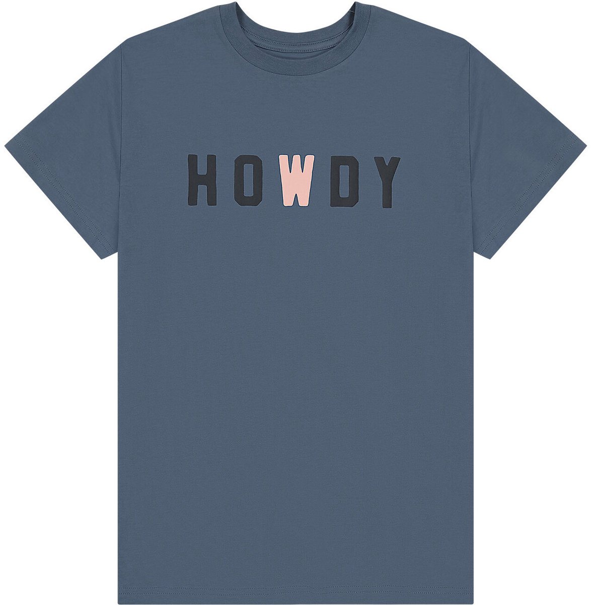 Dames-T-shirt Wrangler Graphic Blauw