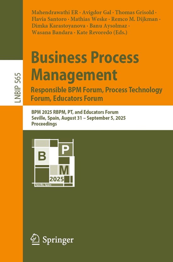 Computer Science (R0) - Business Process Management: Respons ... - cover