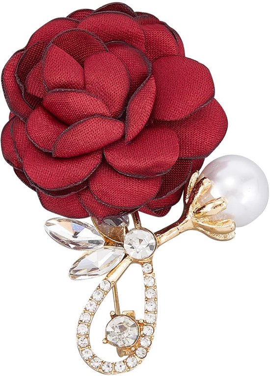 Broche De Amapola Rosa Hecho A Mano, Broche De Flor Con Cuentas, Regalo Para Ella - España