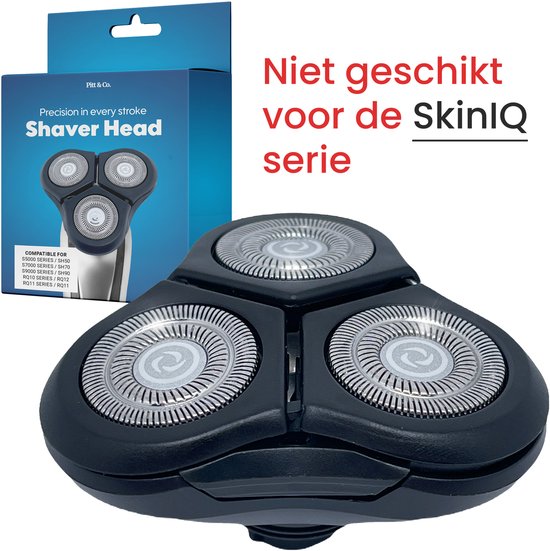 Scheerkop geschikt voor Philips Series 7000 series 5000 series 9000 – Geschikt voor Philips RQ11 RQ12 RQ10 SH89- Zwart