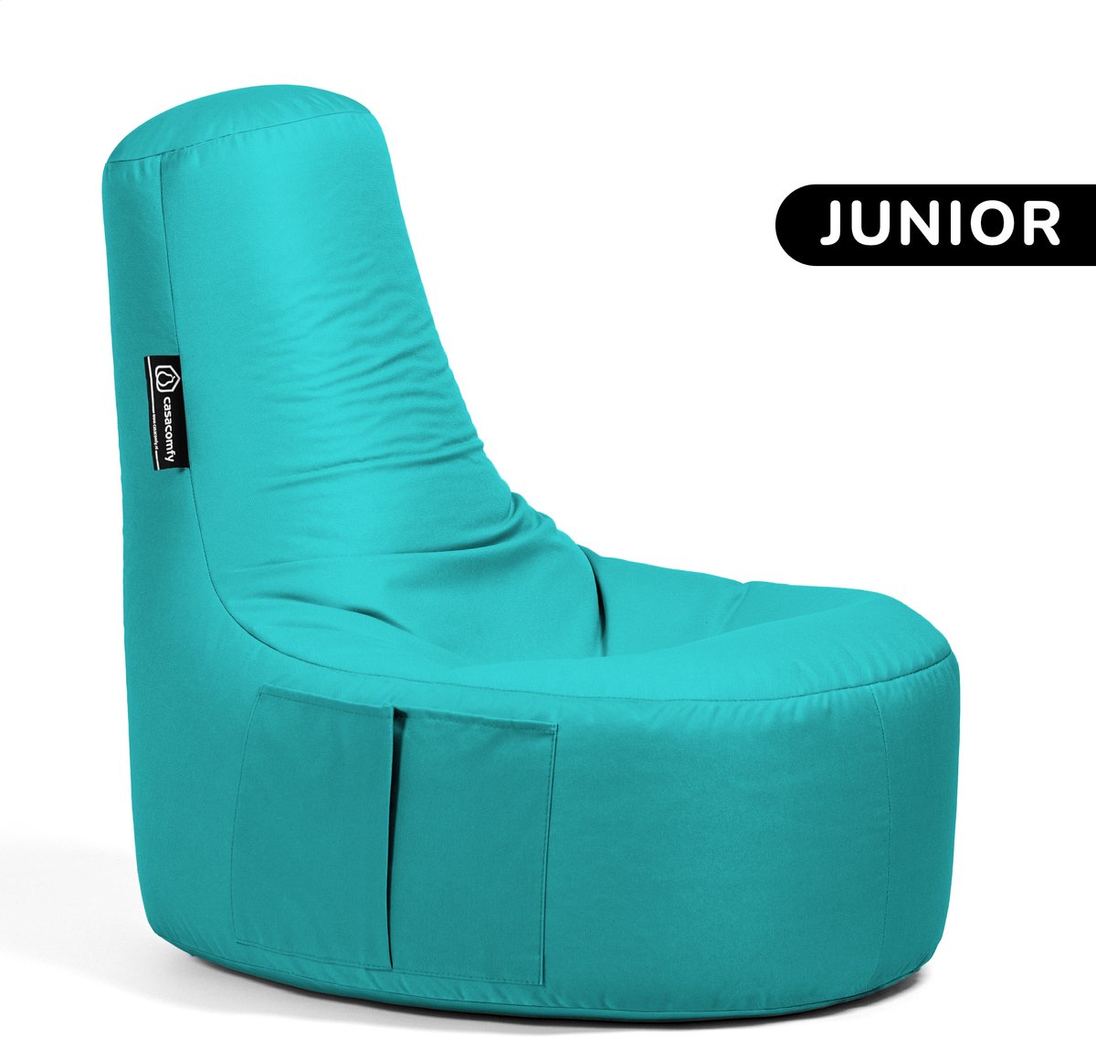 Casacomfy Relax Junior - Zitzak Kinderen - Waterbestendig - Aquablauw