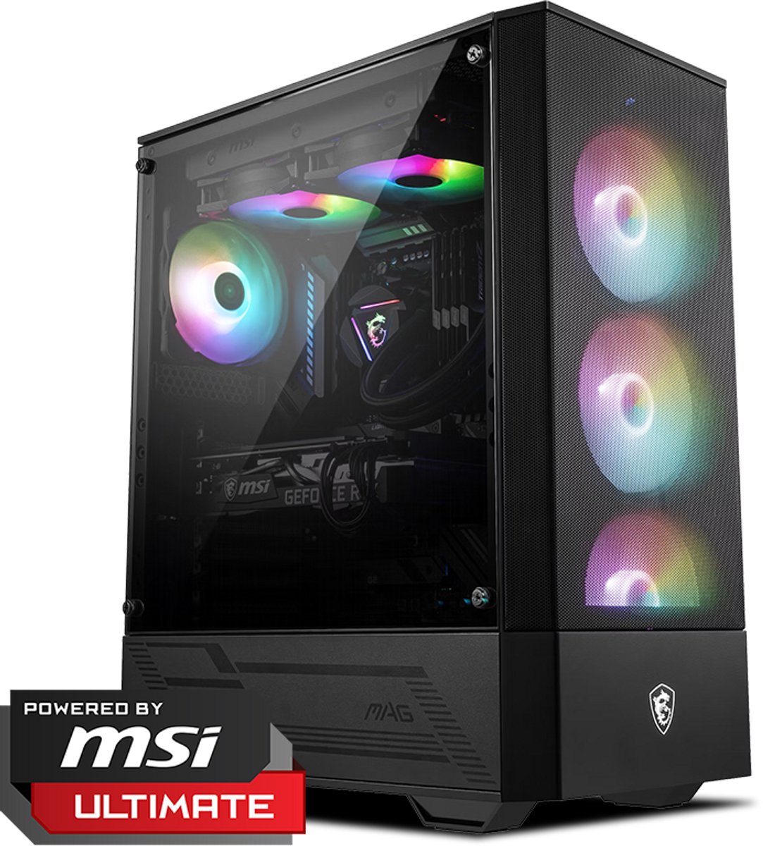 MSI AMD Game PC - GeForce RTX 5070 12GB - AMD Ryzen™ 5 9600X - 32GB DDR5 - 2TB SSD - WiFi + Win 11 Home - MSI - €1.799,00