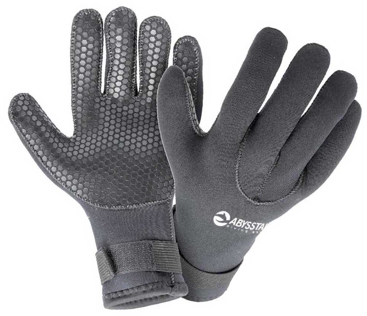 Abysstar Logo Handschoenen 5 Mm Grijs L