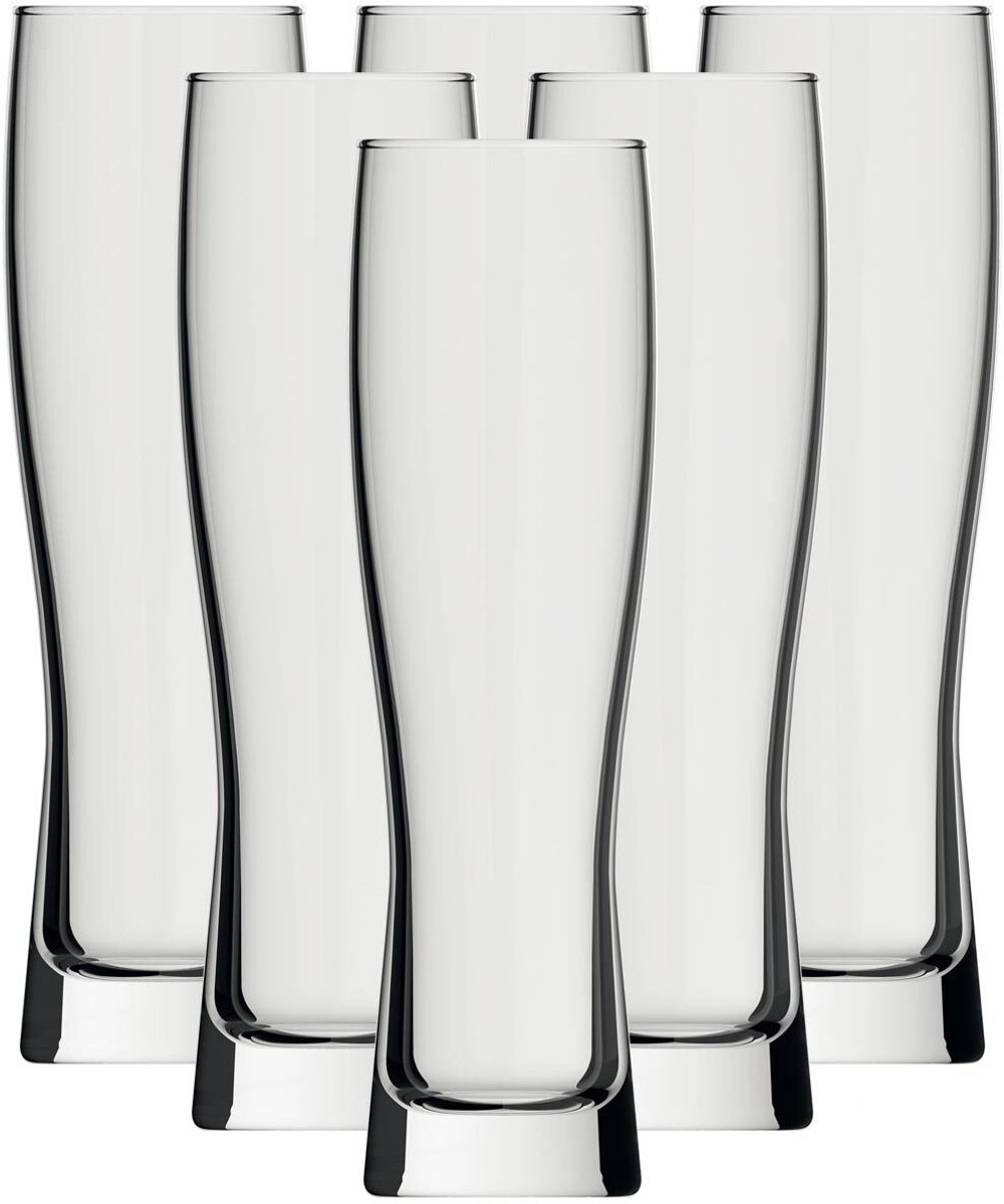 Weizenbiergläser Monaco Slim 0,3 l Set van 6