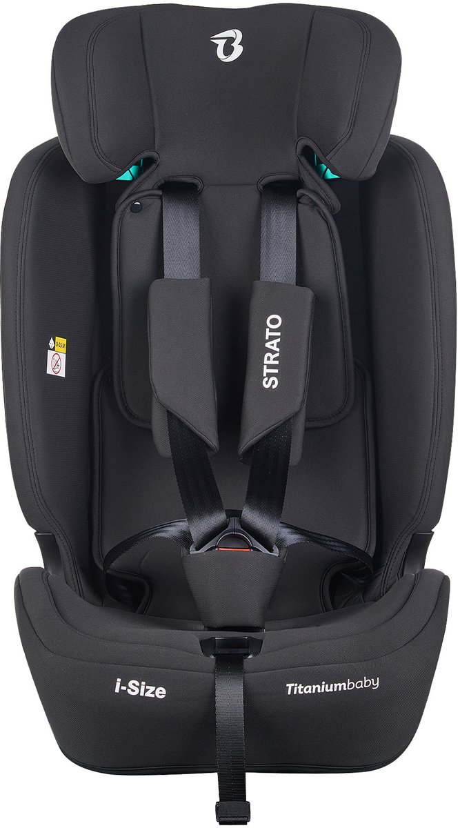 Titaniumbaby Autostoel Strato I-size zwart van Titaniumbaby — afbeelding 5