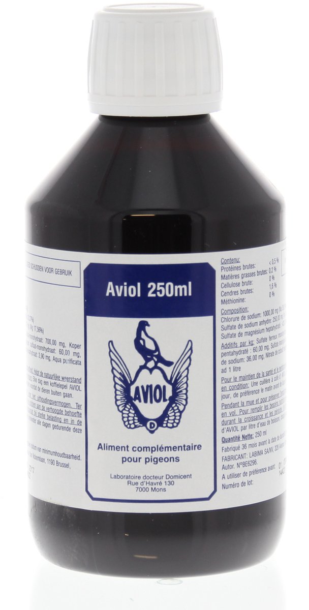 Aviol 250ml - voor postduiven