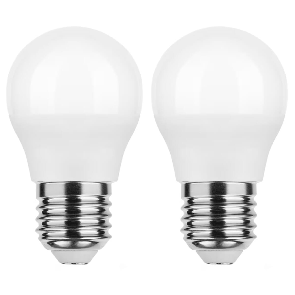 Modee E27 LED Lamp 7W - 700lm - 4000K - Neutraal Wit - LED Globe Mini P45 - Vervangt 54W Halogeen Gloeilamp - 2 stuks