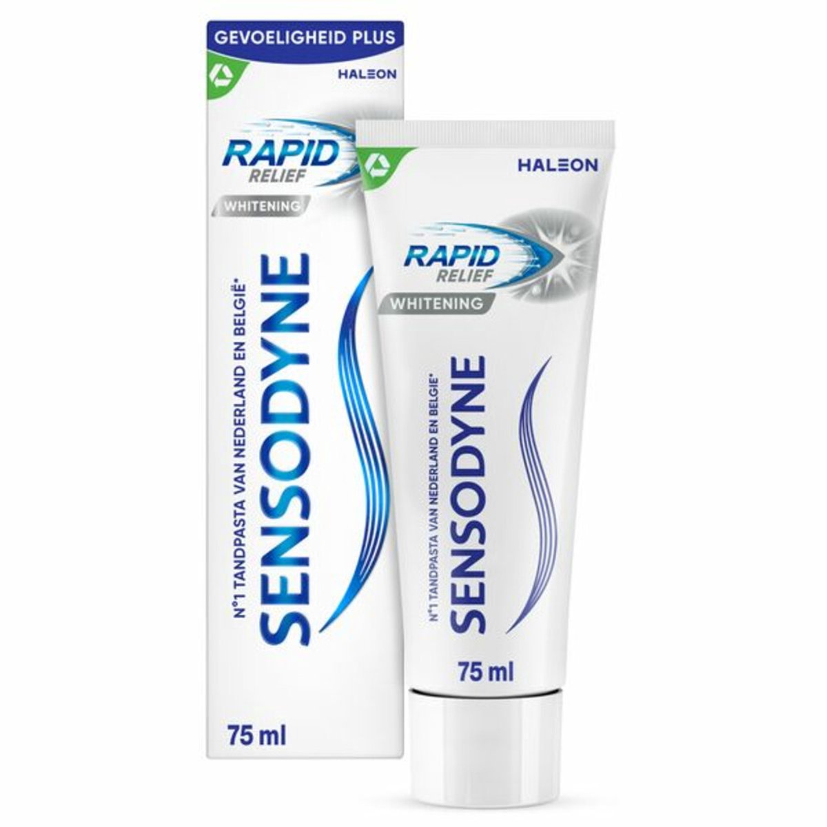 Sensodyne - Tandpasta - Rapid Relief - Whitening - 75ml x 3