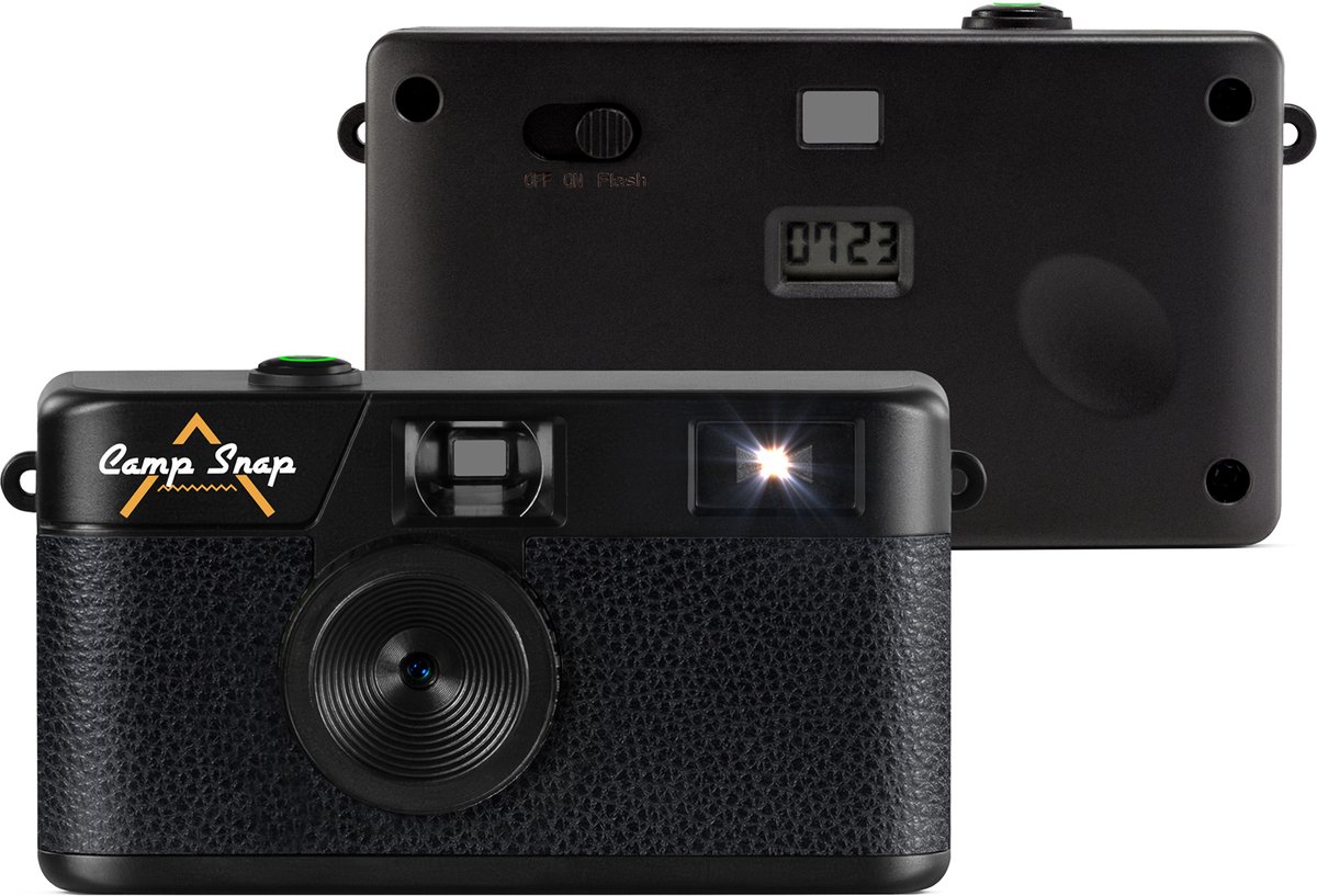 Camp Snap Camera (Screen-Free Digital Camera) Stealth Black