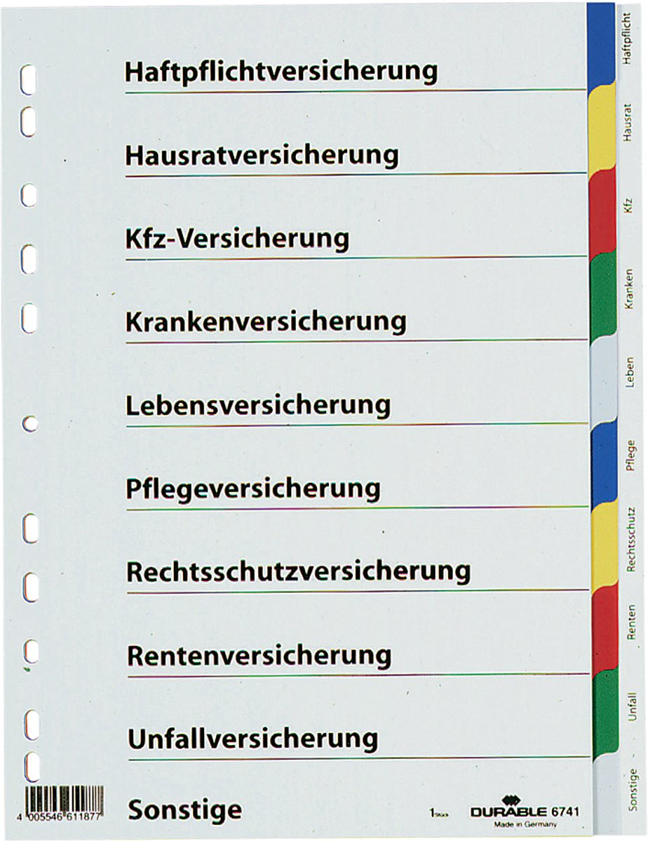 Durable 6741-27 Multi kleuren