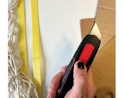 WEDO Safety-Cutter dubbelzijdig, zwart/rood
