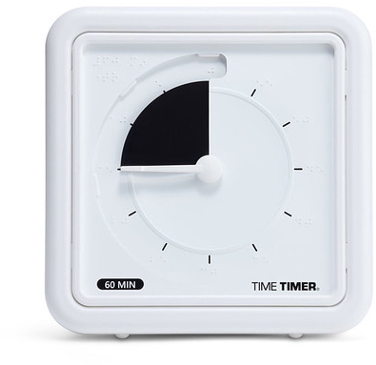 Time Timer® Braille Medium - Zwart