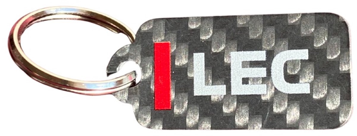 Charles Leclerc Carbon Fiber Sleutelhanger – Ferrari Premium Accessoire