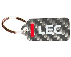 Charles Leclerc Carbon Fiber Sleutelhanger – Ferrari Premium Accessoire