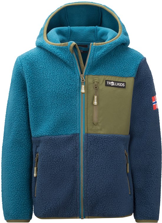 Trollkids Sandefjord Jacket - Giacca Bambino 152 Cm, Manica Lunga, Chiusura Con Cerniera