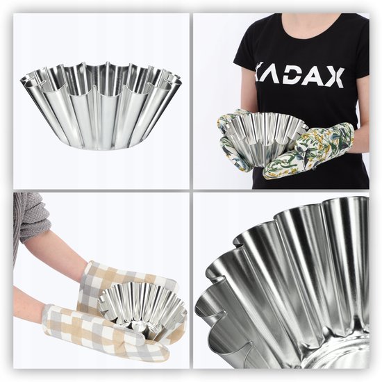 Springvorm set met bakparels | Complete set met 4 bakvormen van 12, 18, 24, 28 cm Springvorm set met bakparels | Complete set met 4 bakvormen van 12, 18, 24, 28 cm
