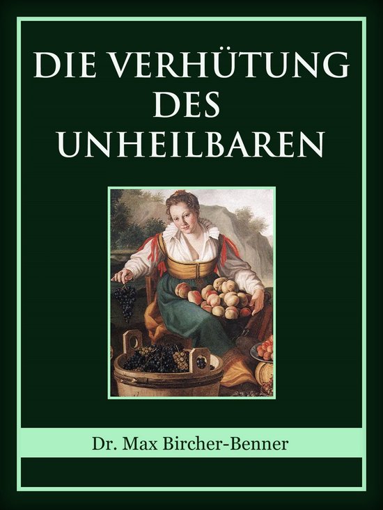 Die Verhütung des Unheilbaren - cover