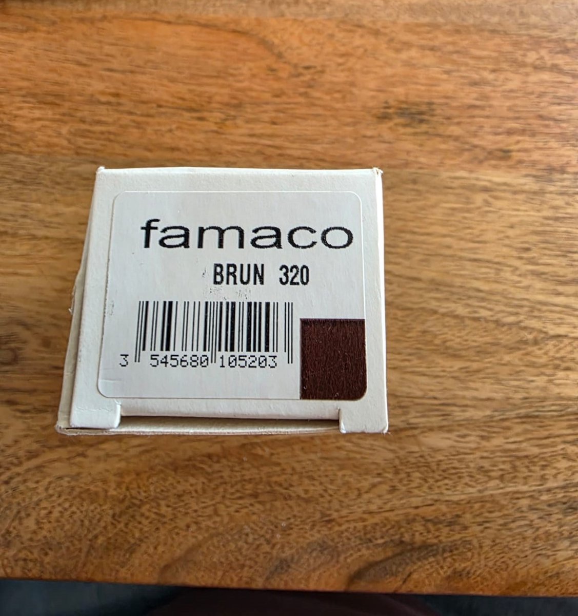 Famaco Sil'Best tube - Brun - bruin