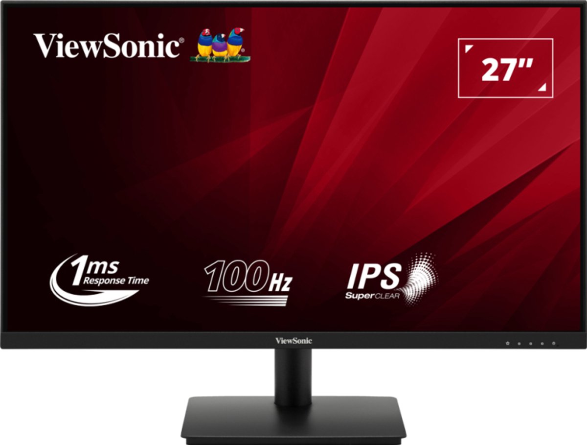 Viewsonic Monitor 27 Inch Ips Va270-H-2 Voor Pc/Laptop Hdmi Vga Full Hd 100Hz