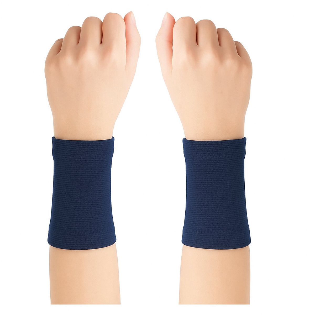 Hoogwaardige Koel Armband / Zweetband / Polsband | Koelsjaal | Verkoelende Band | Koude Band | Cooling Wristband - Navy