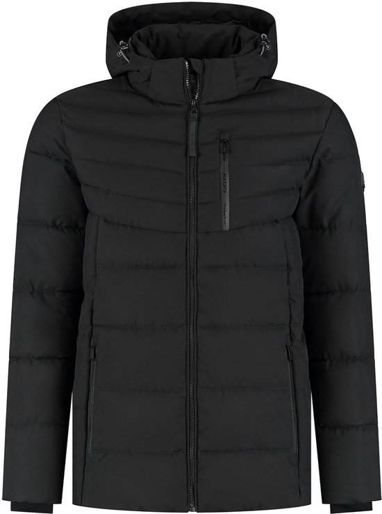Kjelvik Hesse Heren Outdoorjas - Black