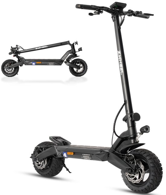 Zwheel T8 - Elektrische Step - 48V 15Ah（720Wh）batterij - Zwheel - €499,00