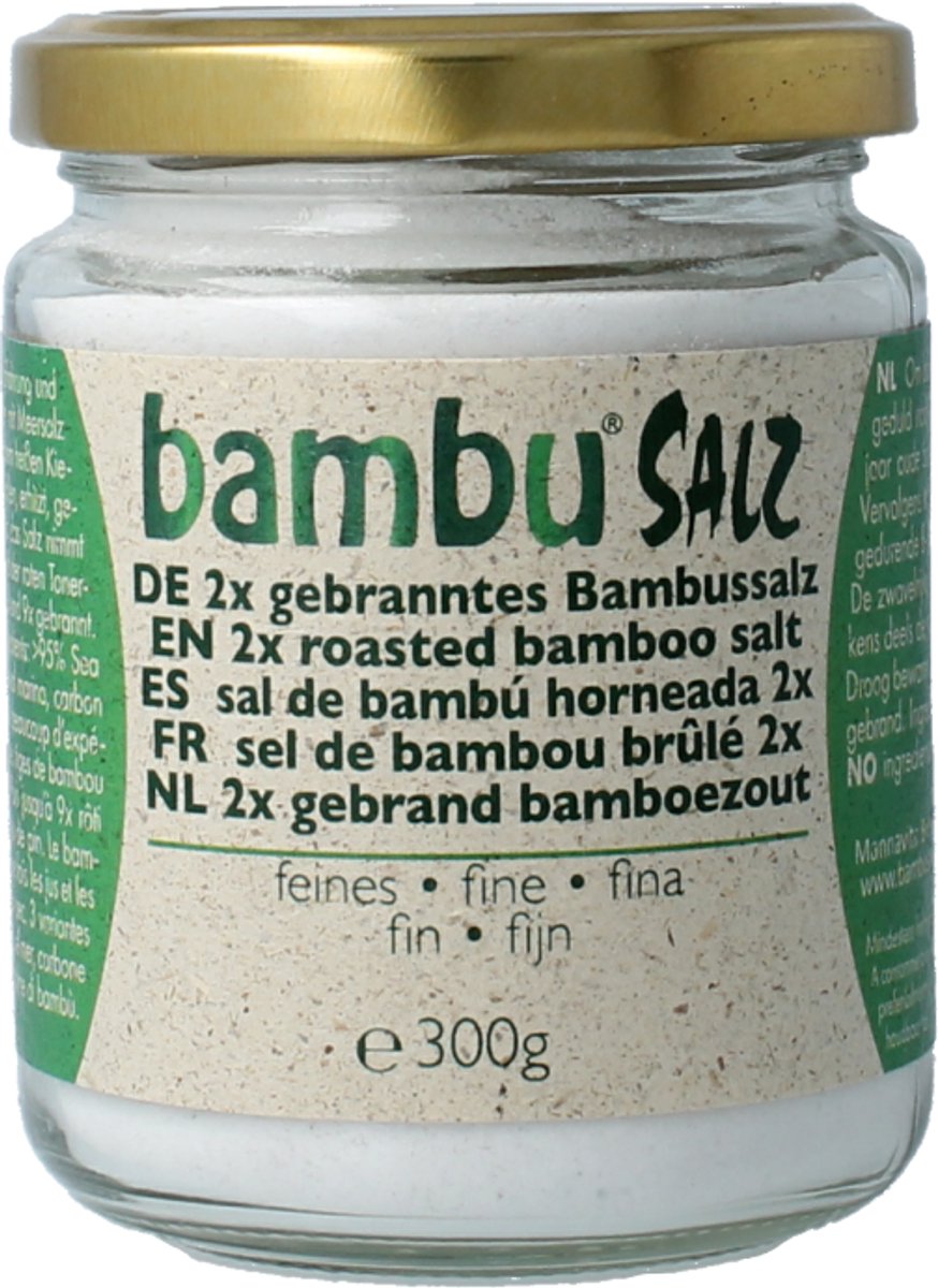 Amanprana Bambu zout fijn 300 Gram