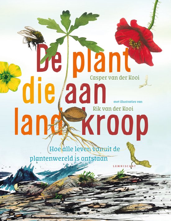 De plant die aan land kroop - cover