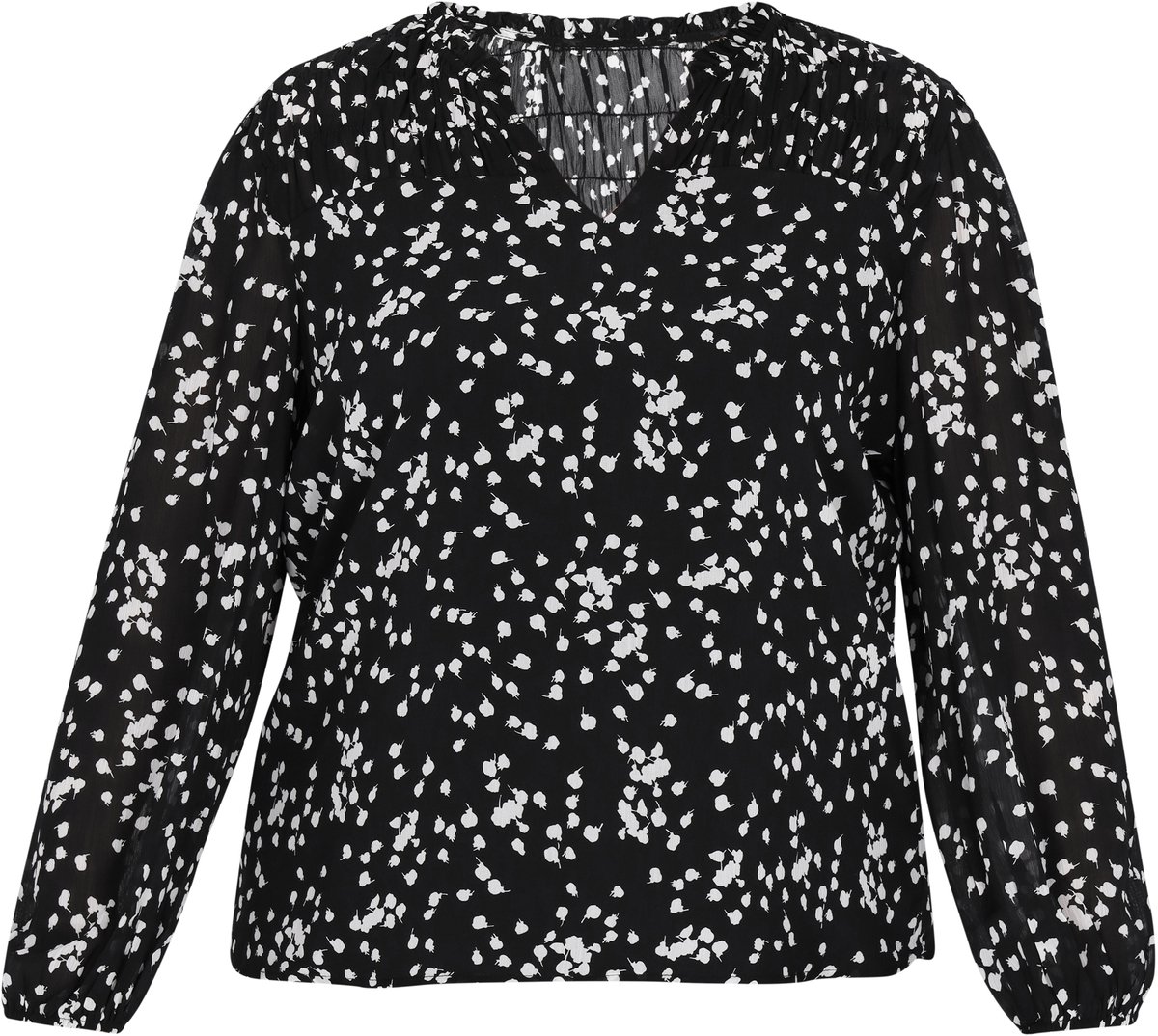 NAEMI Grote maat blouse