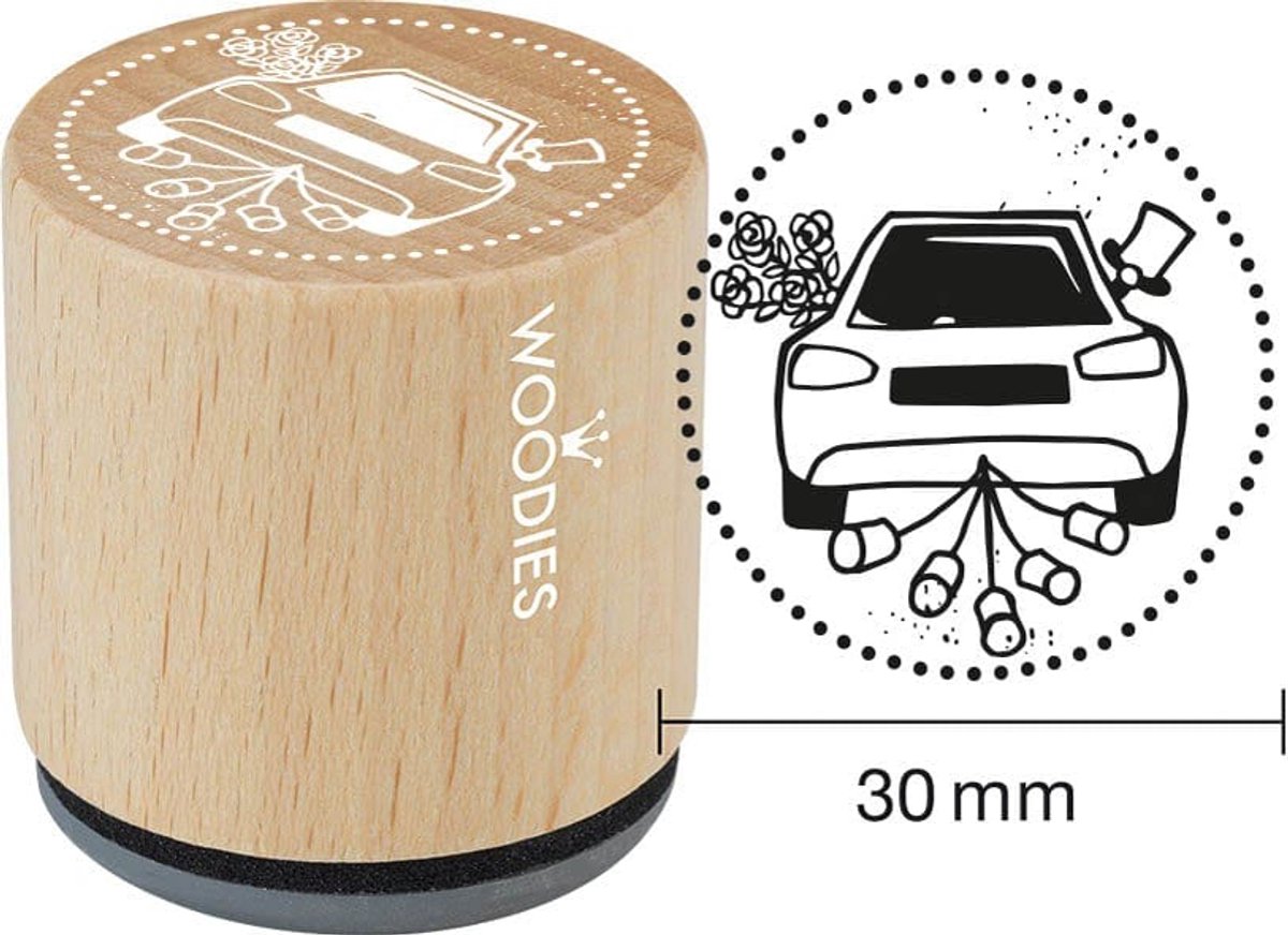 Cylinder Dove Wedding Shoe Rubber Stamp (W18005) (DISCONTINUED)