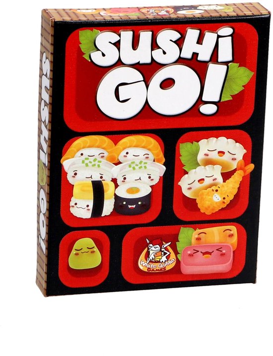White Goblin Games - Sushi Go! - Kaartspel - 2 tot 5 spelers - 15 minuten - Vanaf 8 jaar - Snel spel