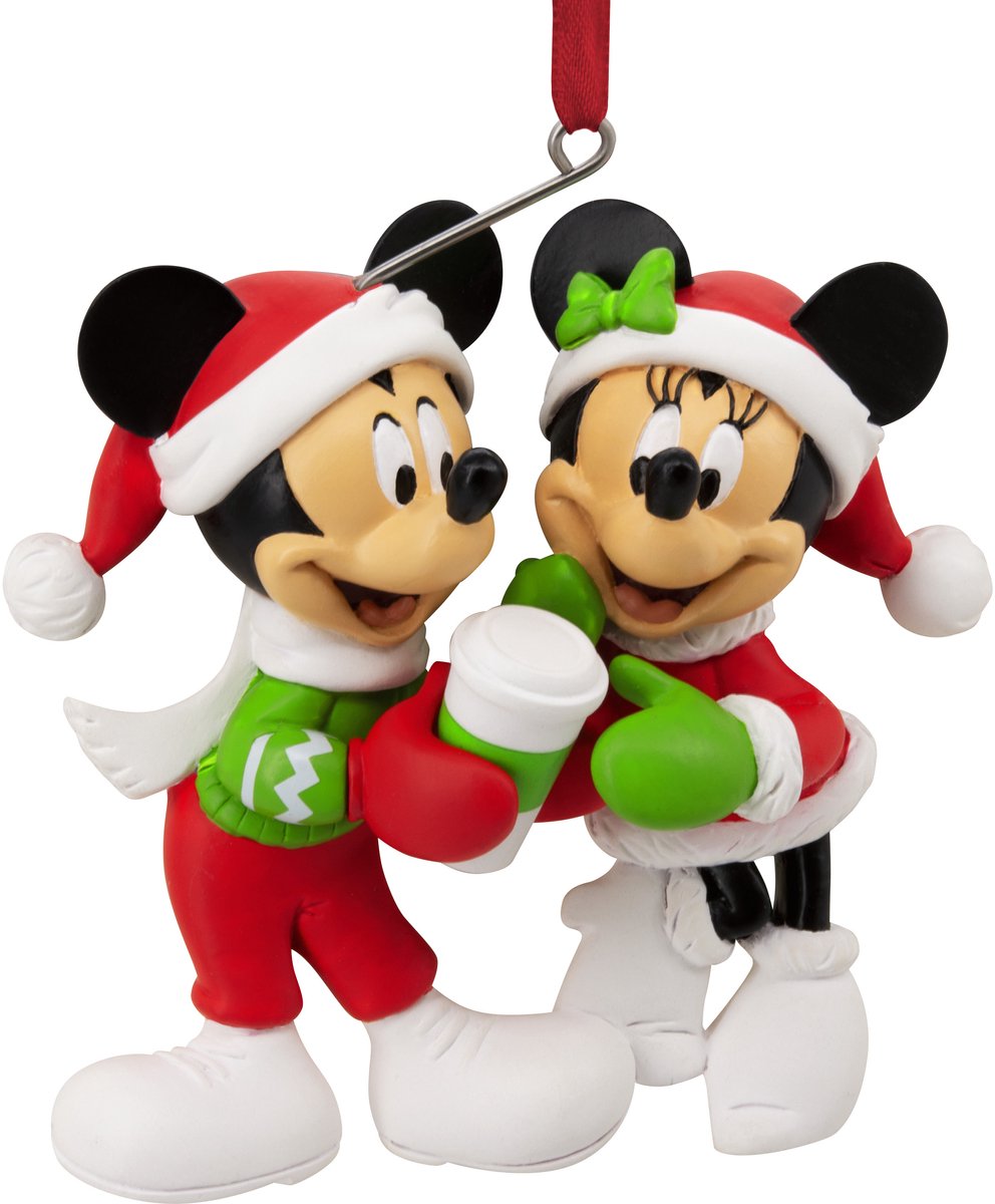 Disney Hallmark Christmas Ornament Mickey & Minnie