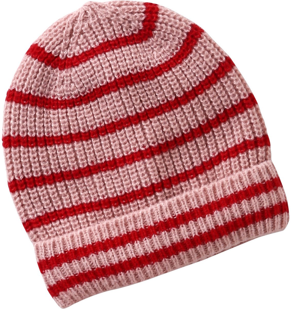 Vertbaudet Gestreept set voor meisjes muts + snood + wanten/handschoenen