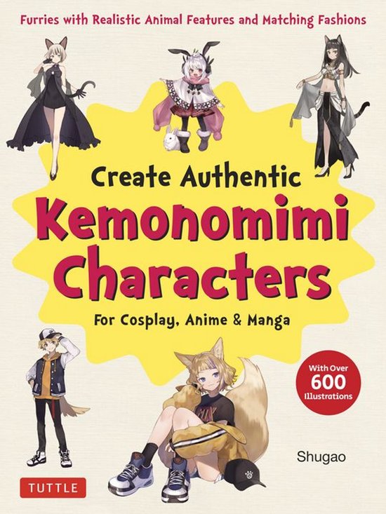 Create Kemonomimi Characters for Cosplay, Anime & Manga - cover